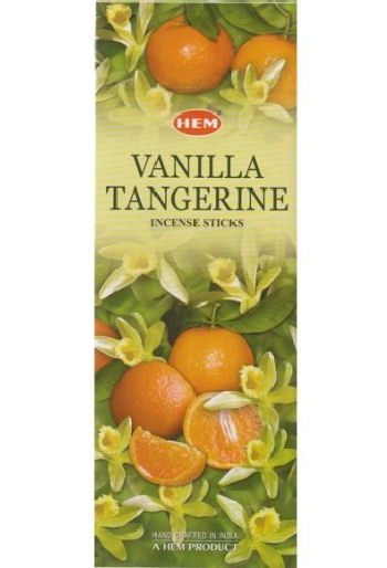 ваниль и мандарин способствует позитивным настройкам, помогает обрести радость и оживляет надежды