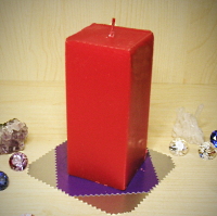 Как и круглая свеча, свеча квадратная в сечении может использоваться практически для любой магической цели.